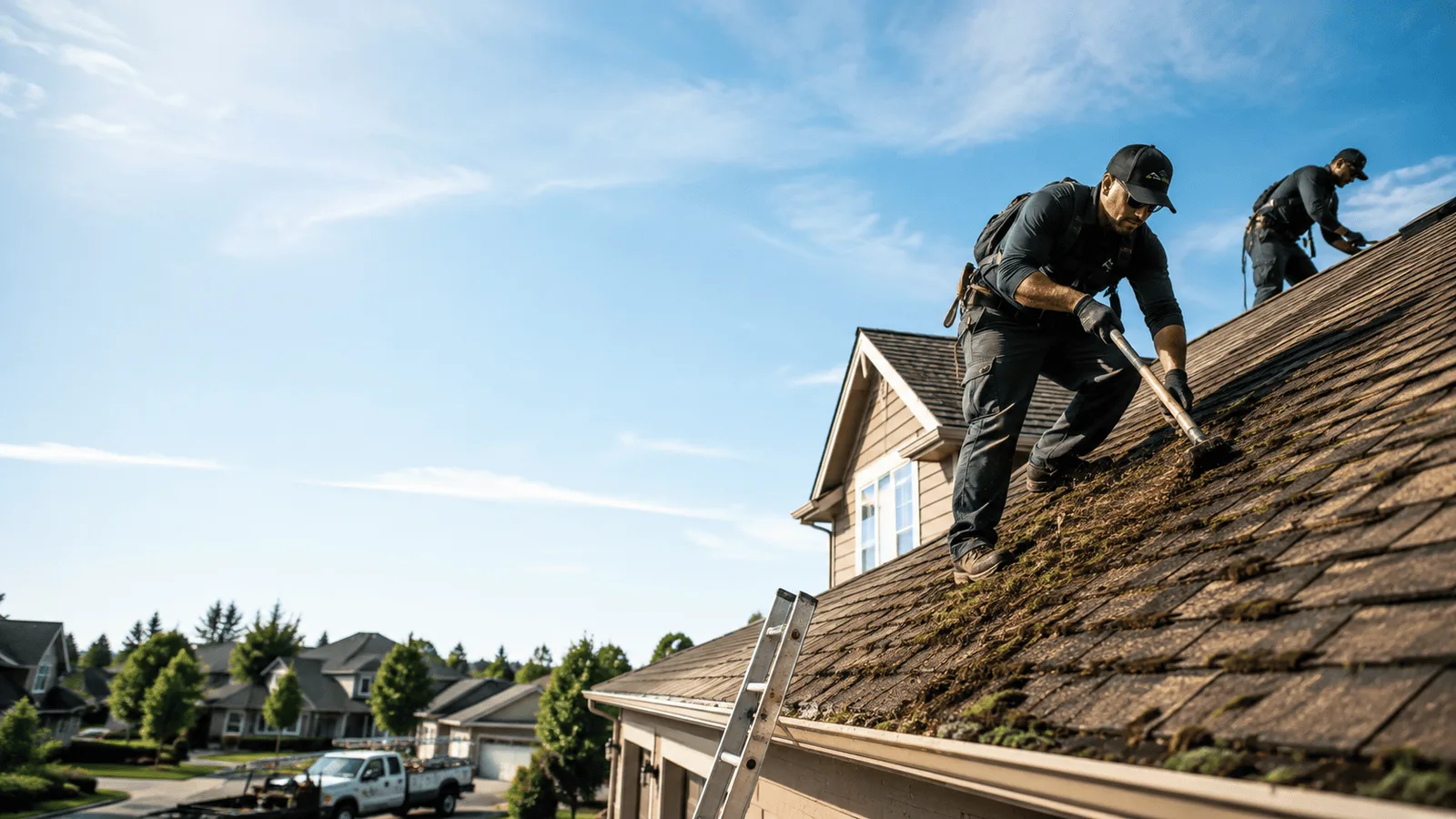 Roof Moss Removal in Pineland, TX near me